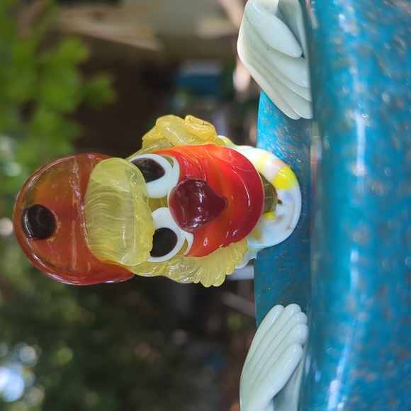 Rare HTF Vintage 💎 Murano, Italy 🤡 hand-blown VENETIAN GLASS CLOWN 🤡 pristine - Picture 8 of 8